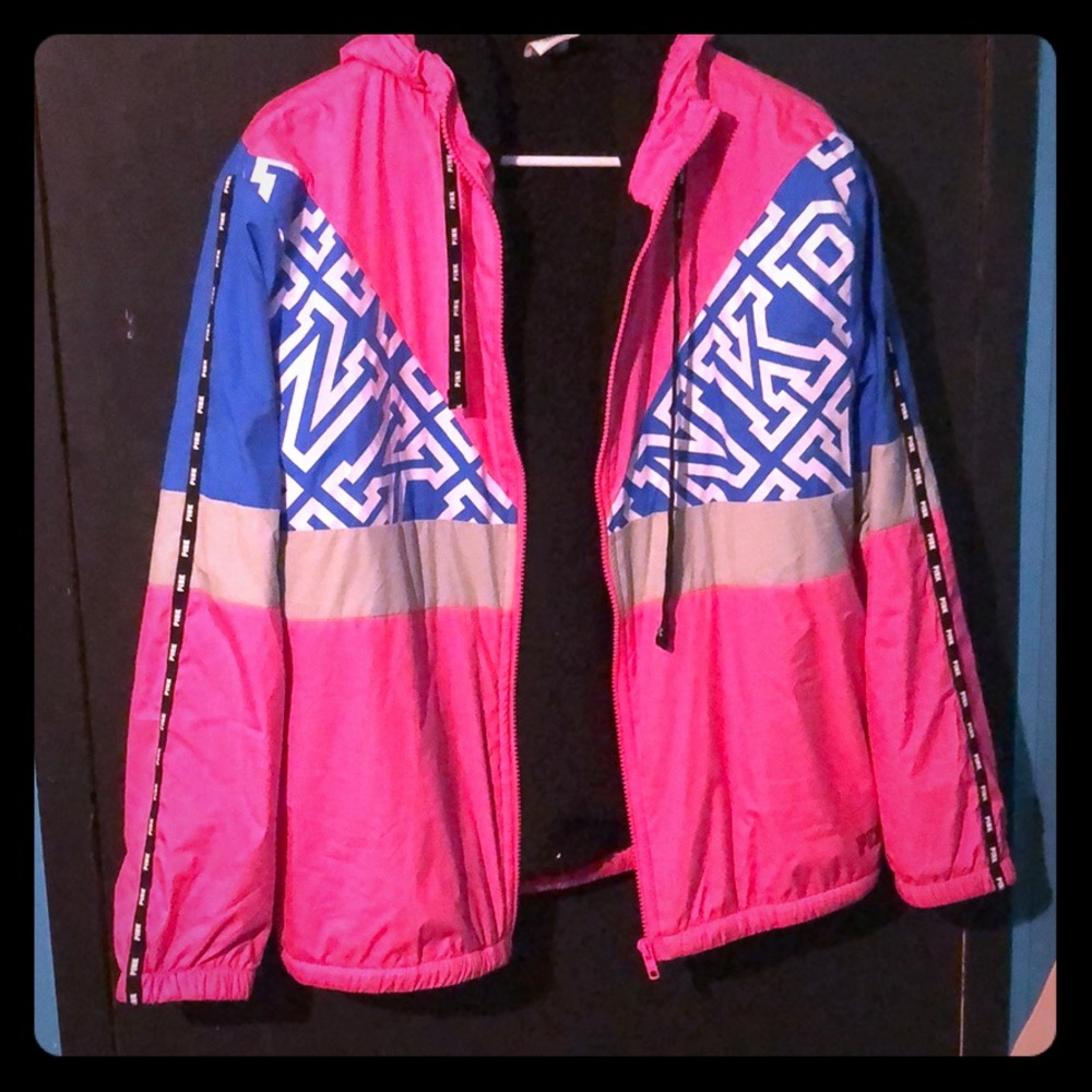 PINK zip up jacket